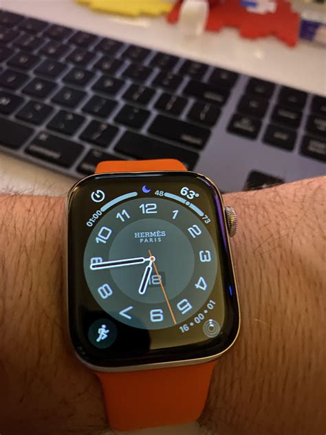 Hermes band watch face